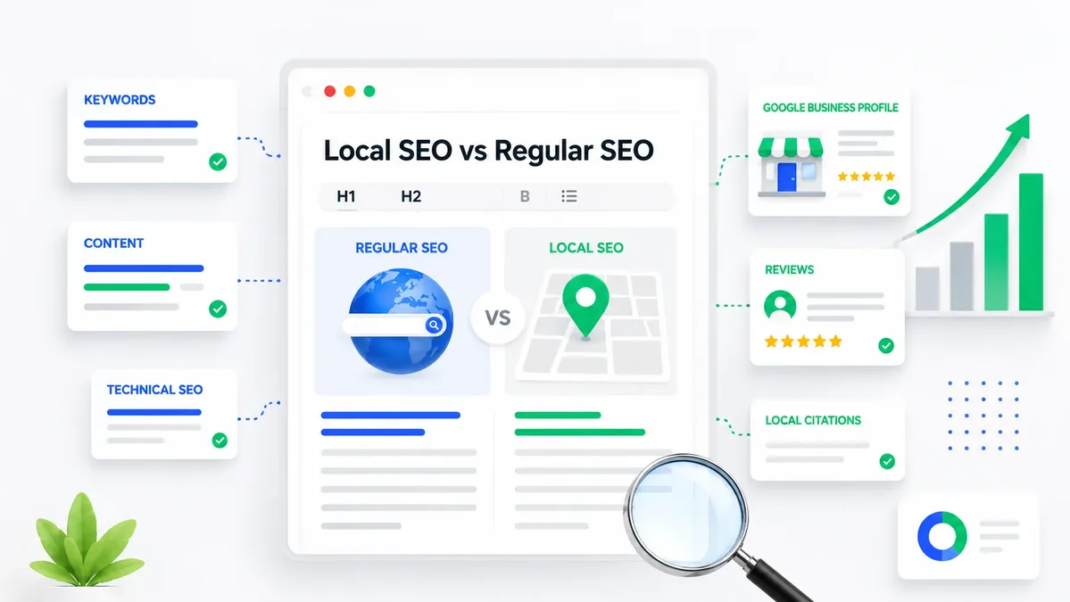 What Is the Difference Between Local SEO and Regular SEO?